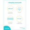 imageSimple Joys by Carters Baby 2Pack Cotton Changing Pad CoversGreySage Green