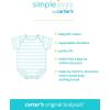 imageSimple Joys by Carters Baby 8Pack ShortSleeve BodysuitWhite