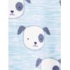 imageSimple Joys by Carters Baby Boys 2Pack Fleece Footed Sleep and PlayLight Blue DogsWhite Stripe