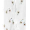 imageSimple Joys by Carters Baby Girls 2Way Zip Thermal Footed Sleep and Play Pack of 2Mint Green StripeWhite Avocados