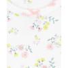imageSimple Joys by Carters Baby Girls 3Pack Cotton Sleeper GownBlue DucksPink AnimalWhite Floral
