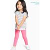 imageSimple Joys by Carters Girls 3Pack LeggingsNavyPinkDenim Infant