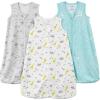 imageSimple Joys by Carters Unisex Babies Microfleece Sleepbag Wearable Blanket Pack of 2SheepClouds