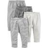 Black Mini Stripe/Grey/Light Grey/White Stripe