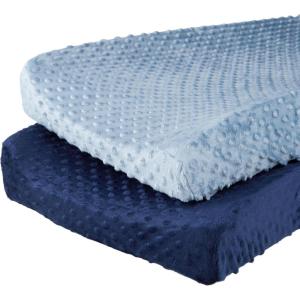 imageSimple Joys by Carters Baby 2Pack Cotton Changing Pad CoversBlueNavy