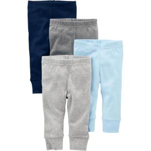 imageSimple Joys by Carters Unisex Babies Pant Pack of 4BlueGreyWhite