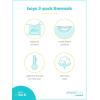 imageSimple Joys by Carters Babies Toddlers and Boys Thermal LongSleeve Shirts Pack of 3Grey HeatherNavy StripeTeal Green