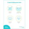 imageSimple Joys by Carters Baby 2Pack Christmas LongSleeve TeesHalloween Pumpkin PrintSkeleton