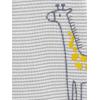 imageSimple Joys by Carters Baby 3Pack Snapup RompersAqua Blue Forest AnimalsGrey Mini StripeWhite
