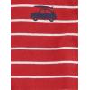 imageSimple Joys by Carters Baby Boys 3Pack ShortSleeve Tee ShirtsLight Green CarsRed StripeWhite Shark