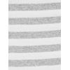 imageSimple Joys by Carters Baby Boys 6Pack ShortSleeve BodysuitGreyNavyWhiteMulti Stripe