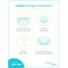 imageSimple Joys by Carters Baby Boys 6Pack ShortSleeve BodysuitMulticolorDogsMini StripeSports Pack