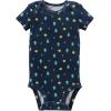 imageSimple Joys by Carters Baby Boys 6Pack ShortSleeve BodysuitMulticolorDogsStripeTrucks