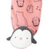 imageSimple Joys by Carters Baby Girls Fleece Footed Sleep and Play Pack of 2Blue FoxPeach Animal
