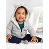 imageSimple Joys by Carters Baby Hooded Sweater Jacket with Sherpa LiningGrey