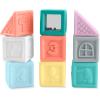 imageSimple Joys by Carters Baby Squeeze Blocks Multicolor 9 Pieces Age 6m to 3 Years