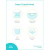 imageSimple Joys by Carters Boys 3Pack Long Sleeve ShirtsAqua GreenGreyNavy
