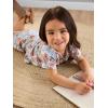 imageSimple Joys by Carters Girls 3Pack Knit ShortsLight BlueLight Brown DotsWhite Floral Kid