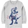 imageSimple Joys by Carters babyboys 3piece Playwear SetBeigeGrey DinosaurNavy