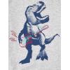 imageSimple Joys by Carters babyboys 3piece Playwear SetBeigeGrey DinosaurNavy
