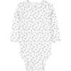 imageSimple Joys by Carters unisexbaby 5pack Longsleeve BodysuitGreyWhite