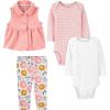 Pink/Stripe/White Dots/Floral