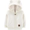 imageSimple Joys by Carters Baby Hooded Sweater Jacket with Sherpa LiningOatmeal