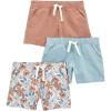 Light Blue/Light Brown Dots/White Floral Kid
