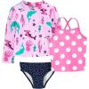 Navy Dots/Pink Polka Dot/Sea Life