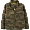 imageSimple Joys by Carters Unisex Toddlers FullZip Fleece JacketDark Green Camo