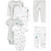 Grey Heather/White Animal Print/Avocados/Stripe/Text Print
