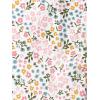 imageSimple Joys by Carters Babies Toddlers and Girls 6Piece SnugFit Cotton Pajama Set Pack of 3Grey DotsPink StripeWhite Ditsy Floral