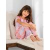 imageSimple Joys by Carters Babies Toddlers and Girls 6Piece SnugFit Cotton Pajama Set Pack of 3Lilac DotsWhite FlamingoFloral