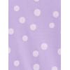 imageSimple Joys by Carters Babies Toddlers and Girls 6Piece SnugFit Cotton Pajama Set Pack of 3Lilac DotsWhite FlamingoFloral