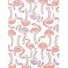 imageSimple Joys by Carters Babies Toddlers and Girls 6Piece SnugFit Cotton Pajama Set Pack of 3Lilac DotsWhite FlamingoFloral