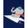 imageSimple Joys by Carters Boys 6Piece Snug Fit Cotton Pajama SetGreen StripeGrey TrucksNavy ElephantOrange Stripe