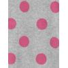 imageSimple Joys by Carters Girls 2Pack Loosefit Fleece Footed PajamasGrey Polka DotWhite Dogs