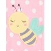 imageSimple Joys by Carters Girls 3Pack Snug Fit Footless Cotton PajamasBallerinaMoonBee