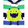 imageSimple Joys by Carters babyboys 3pack Snug Fit Footed Cotton PajamasRed FiretruckWhite SharksMonster