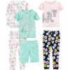 Green Dots/Navy Donut/Pink Elephant/White Zebra