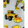 imageSimple Joys by Carters boys 4piece Pajama Set Cotton Top ampamp Fleece BottomAqua Blue TrucksBlack DinosuarCobalt BlueGrey Construction