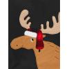 imageSimple Joys by Carters boys 4piece Pajama Set Cotton Top ampamp Fleece BottomBlack ReindeerDark Grey Forest AnimalsGrey Polar BearBuffalo Plaid