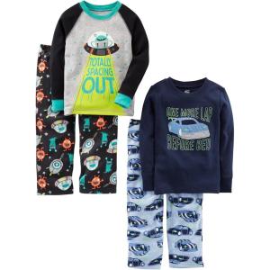 imageSimple Joys by Carters boys 4piece Pajama SetCarsSpace