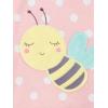 imageSimple Joys by Carters Kids 3Pack Snug Fit Footless Cotton PajamasBallerinaMoonBee
