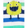 imageSimple Joys by Carters Kids 3Pack Snug Fit Footless Cotton PajamasRed FiretruckWhite MonsterSharks