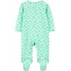 imageSimple Joys by Carters 3pack Sleep and PlayMint Green FloralNavy DotsWhite Flowers