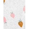 imageSimple Joys by Carters Baby Girls 4Pack PantBrown FloralGrey HeatherLight Grey StrawberryPink Heather