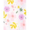 imageSimple Joys by Carters Baby Girls Cotton and Fleece Footed Sleep and Play Pack of 2Purple LlamaWhite Floral
