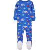 imageSimple Joys by Carters Toddlers and Baby Boys SnugFit Footed Cotton Pajamas Pack of 3Blue Sea LifeNavy StripeWhite Cars