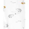 imageSimple Joys by Carters Toddlers and Baby Boys SnugFit Footed Cotton Pajamas Pack of 3Gold StripeGrey LionWhite Rhino